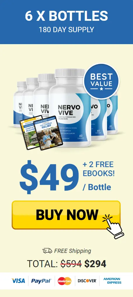 Nervovive 6 Bottle